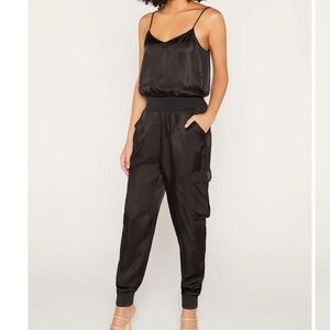 CINQ À SEPT / TWILL AMIA JUMPSUIT / size S